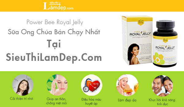Sữa Ong Chúa Kỳ Duyên Power Bee Royal Jelly